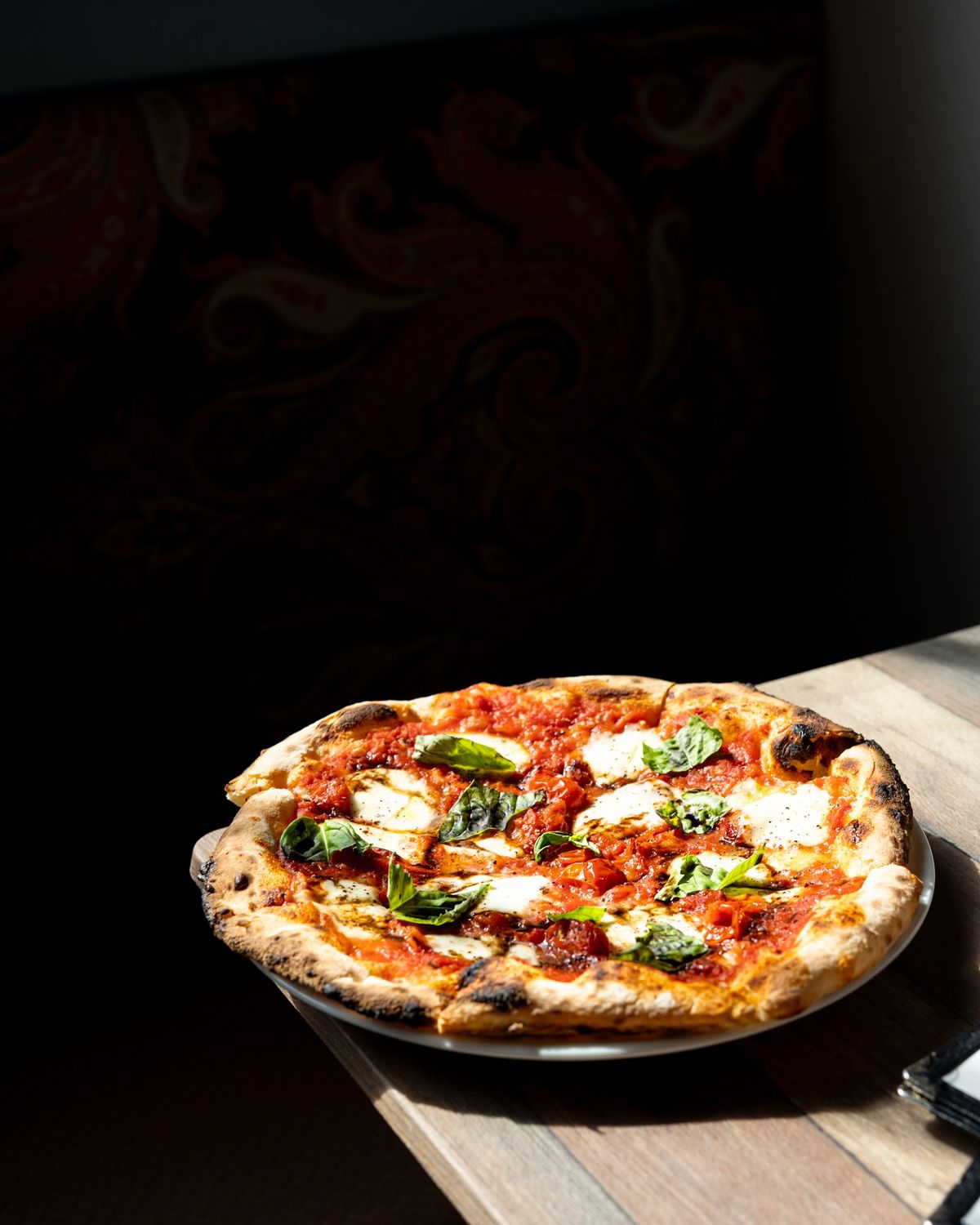 Pizza lesson result photographed during the real course